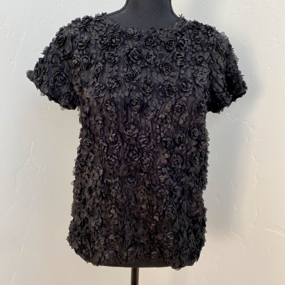 Weston Wear Lattice Blossom Top - Size S